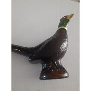 Avon Pheasant Decanter 1970's Vintage Bottle 6"